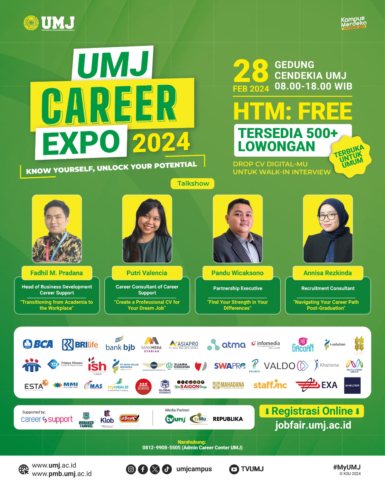 Mutu Utama Group Goes to UMJ Career Expo 2024